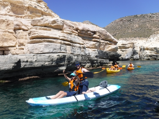Las Negras Cabo de Gata kayak