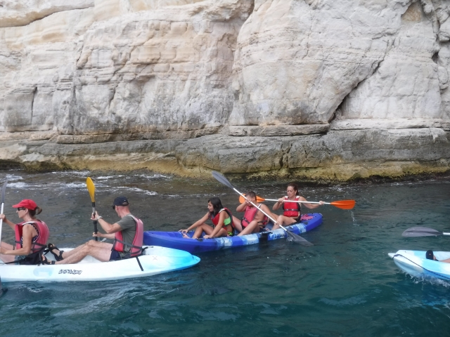 Acantilados kayak