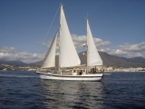 Despedida de soltero en velero en Málaga 2 horas