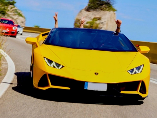 Conduce un Lambo Huracan