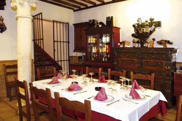 Comedor interior del restaurante
