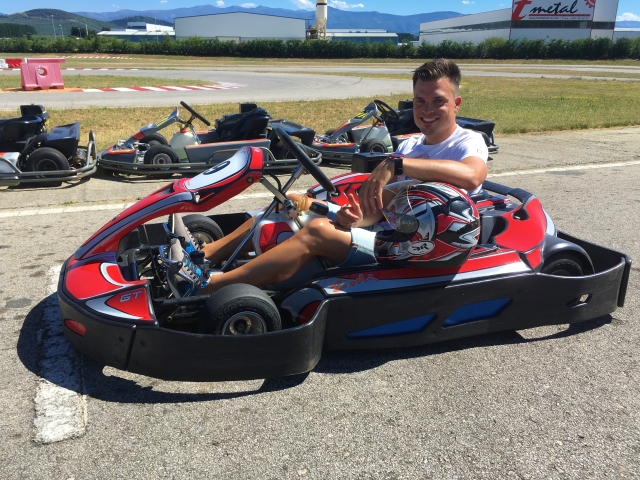  Warten auf den Start 