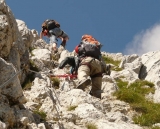 Vía ferrata en la Sierra de Cazorla de iniciación