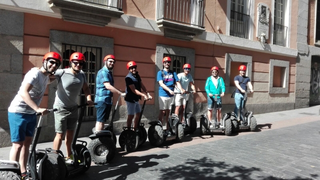 Numerosos riders en horizontal