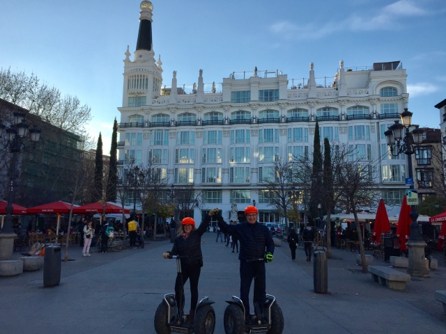 La grandiosidad de ir en segway