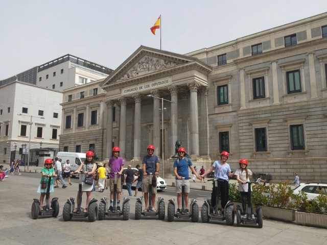 Segway fun en el Congreso 