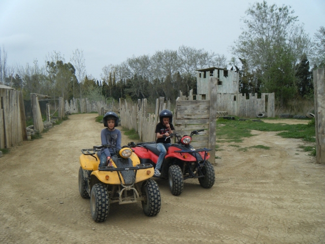 Children's quads on the circuit 
