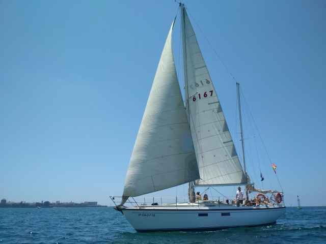 Voilier à Cadix 