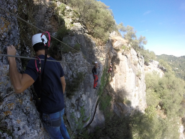 Via ferrata in Gaucín 