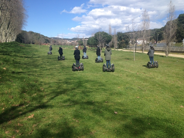 Ruta en segway