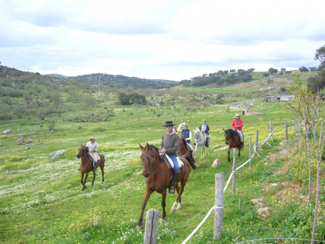 Con los mejores caballos
