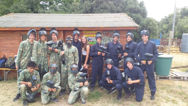 Équipes de paintball 