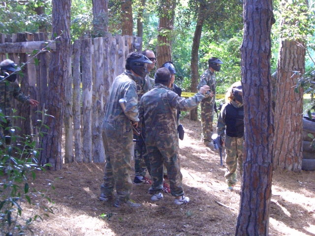  Paintball en forêt 