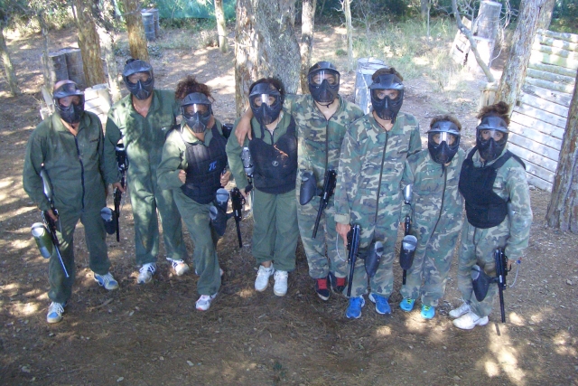  Prêt à jouer au paintball 
