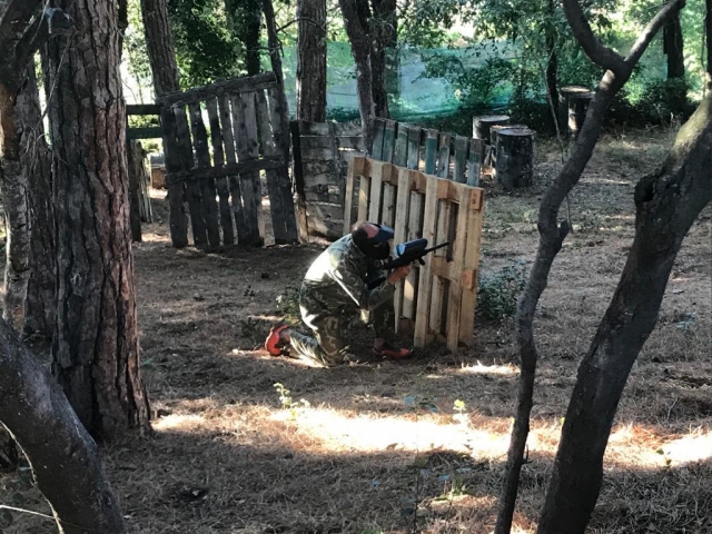 Guerre de paintball 