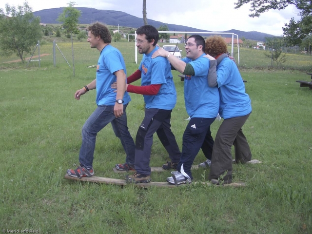 Probando el skitandem