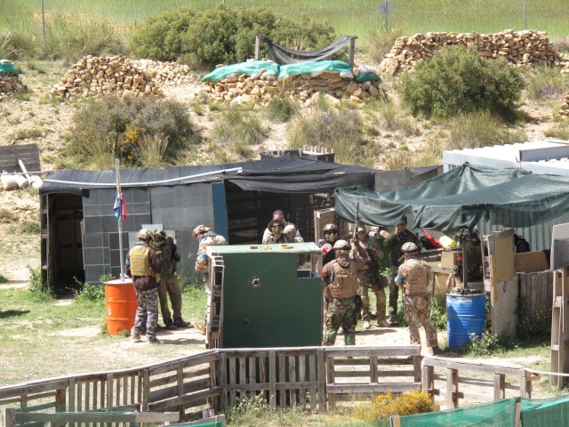  Preparando-se no campo de airsoft