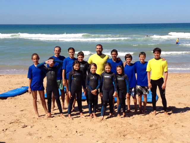  Surfgruppen gleichen Niveaus 