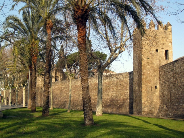  Wand des Portals von Santa Madrona