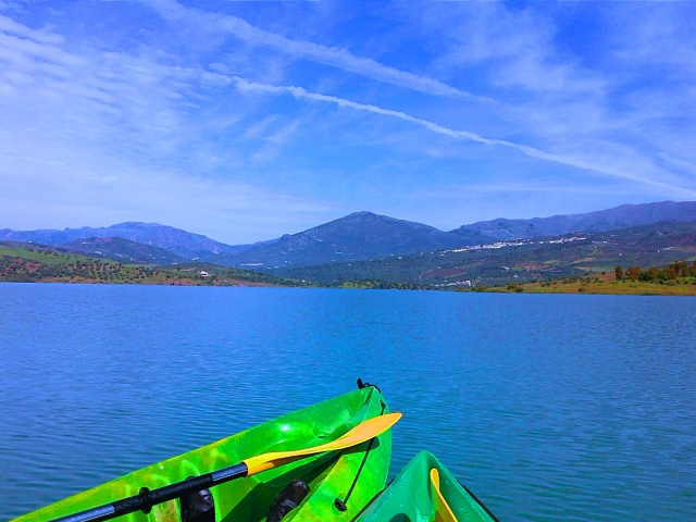 Vista desde el kayak