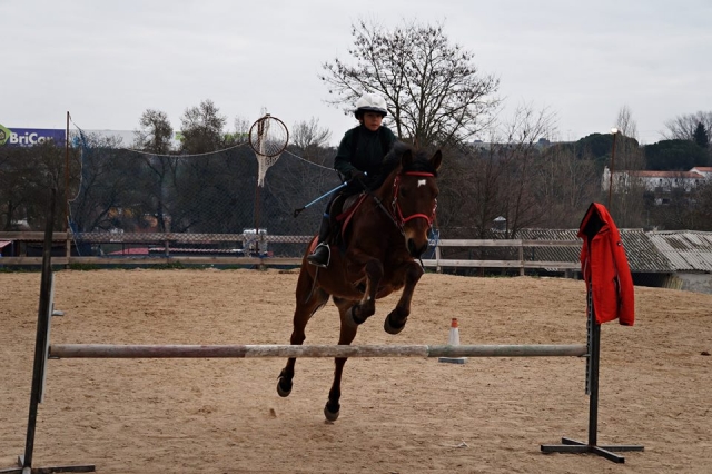 Con los mejores caballos