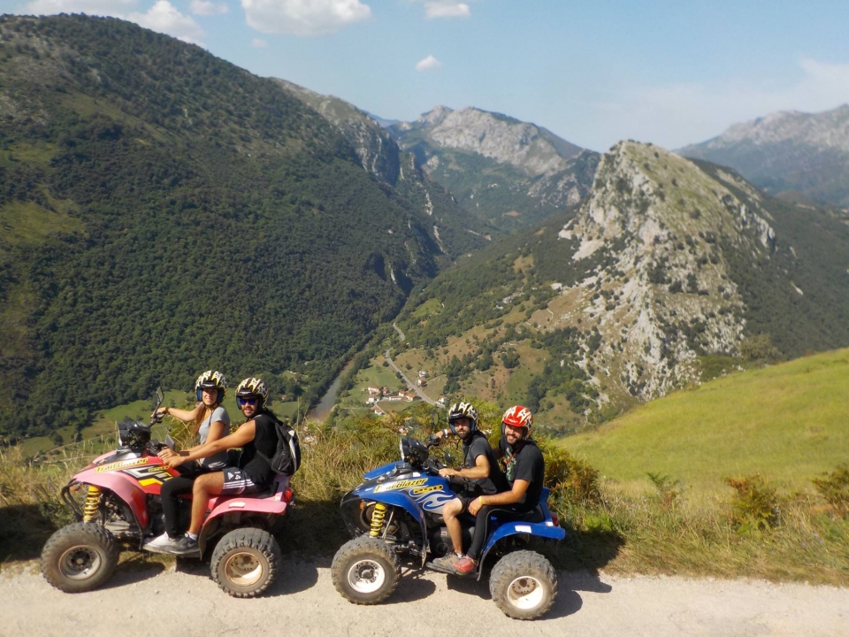 Excursão de quadriciclo pela Cantábria