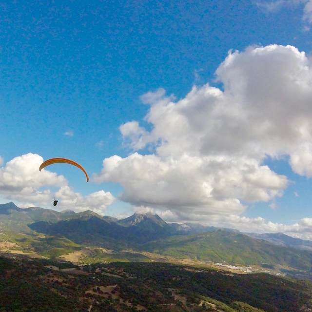 Parapente sobre Vejer