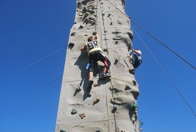  Escalada em corda