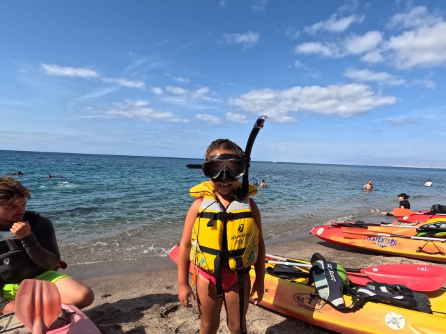 Kayak y snorkel