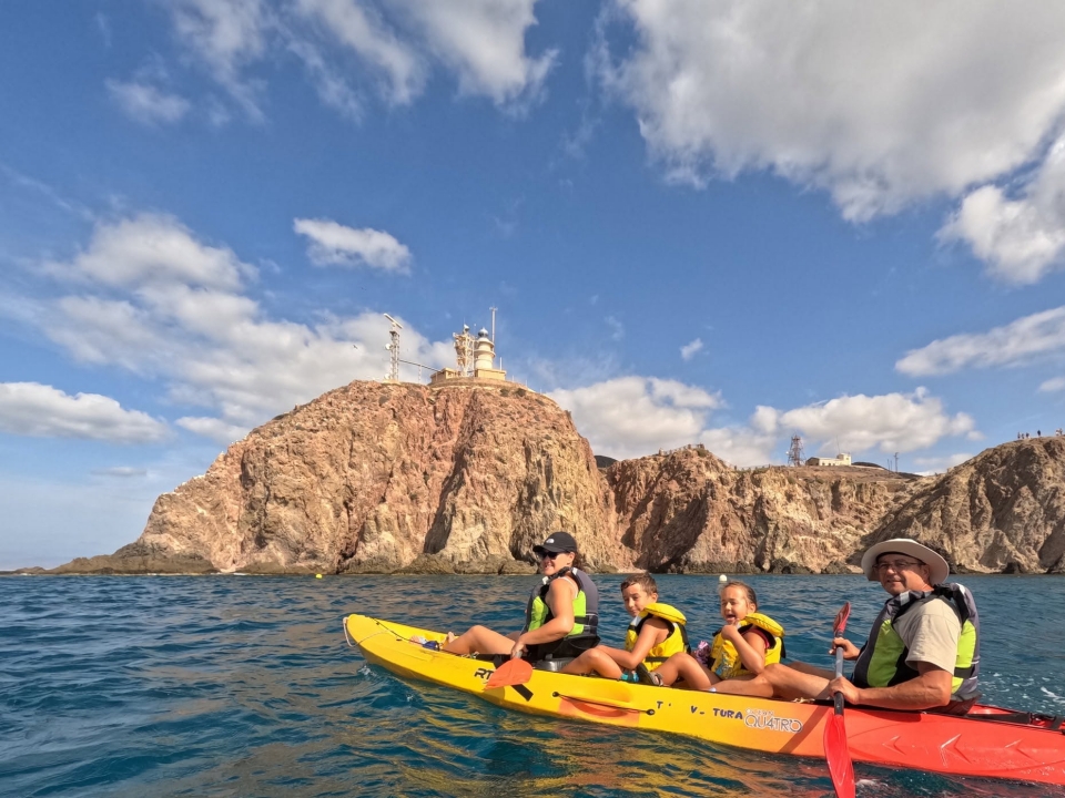Paseo en kayak