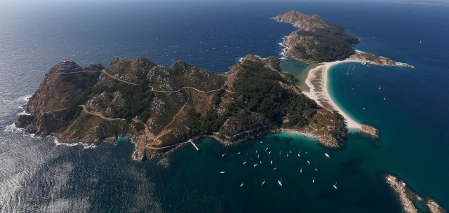 Islas Cíes en Pontevedra