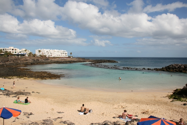 Next to beaches on the Costa Teguise
