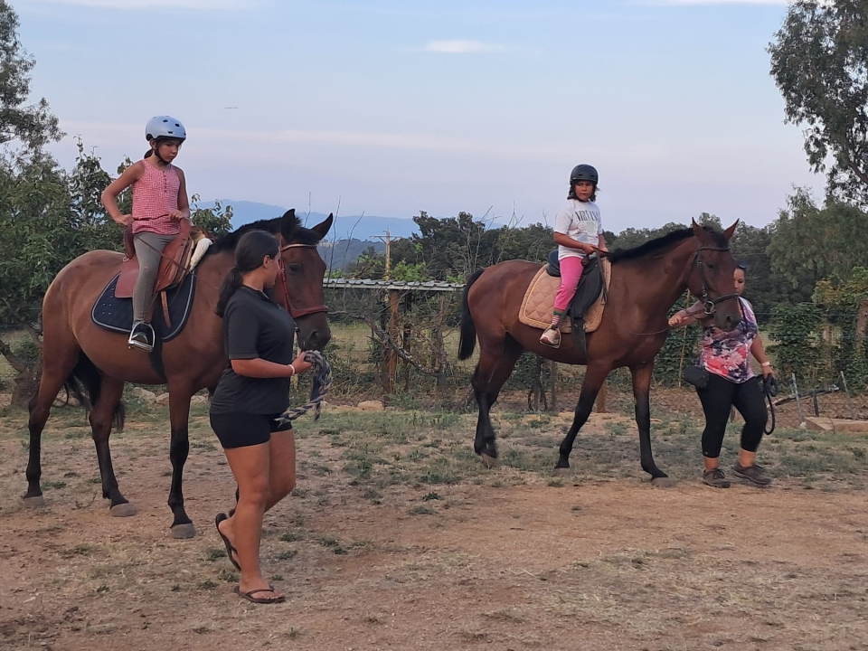 Paseo a caballo por el Pantano de Darnius