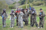 Cumpleaños con paintball y merienda en Cabuérniga