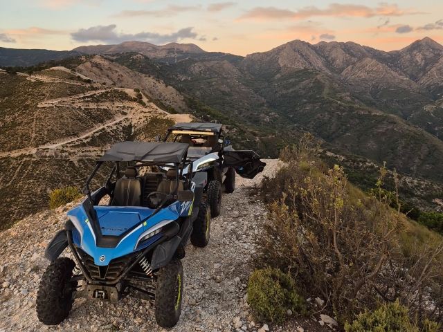Ruta en buggy Playazo y Frigiliana+vídeo GoPro, 1h