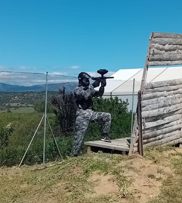  Partita di paintball a Quijorna 