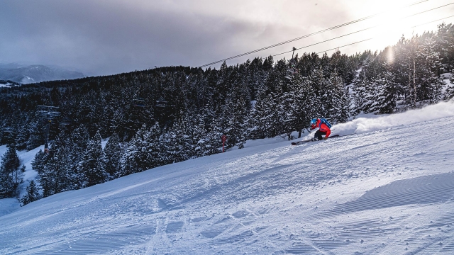  Vallnord 的滑雪课程