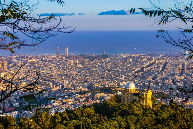 Vista sensacional de Barcelona