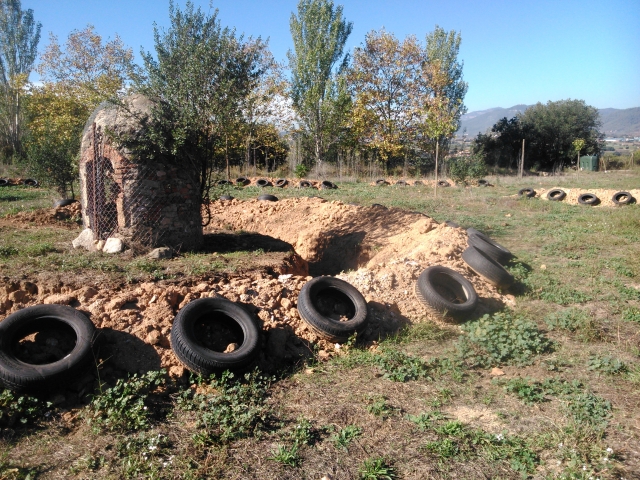 Scénario dans nos installations de paintball 