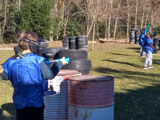  Masque, dossard et marqueur de paintball 