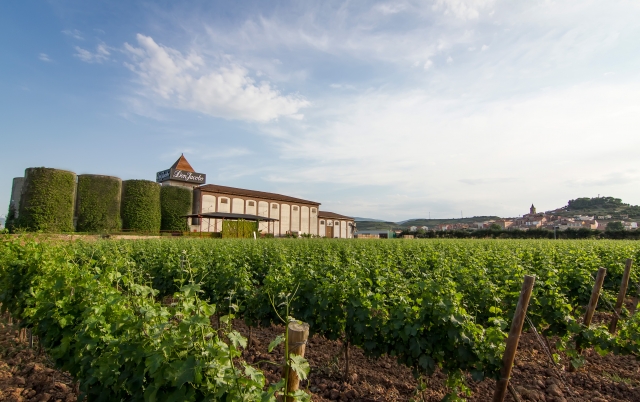 Vistas del exterior de la bodega