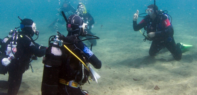  Under the sea without stress 