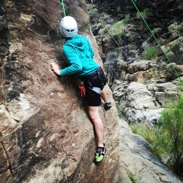  Rock climbing 