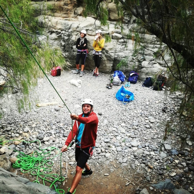  Climbing session 