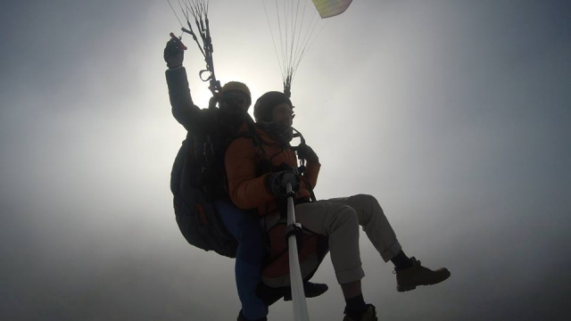 Volando con el piloto