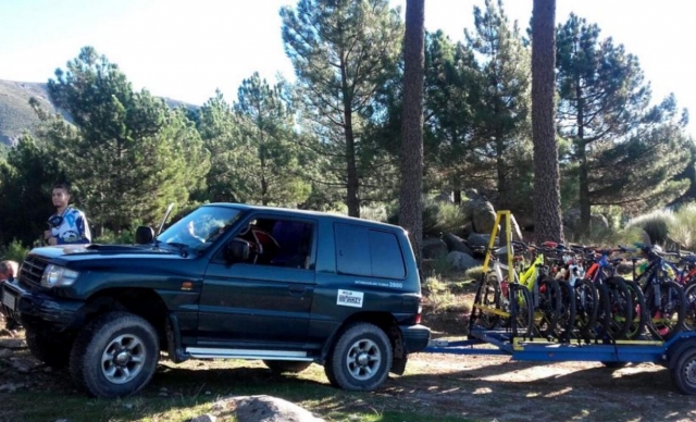 Trasladando las bikes