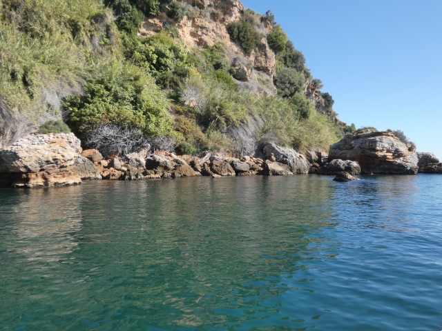 Las bonitas vistas desde el Mediterráneo