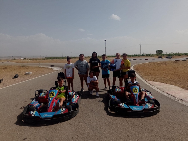  Bereit für die Go-Kart-Runde