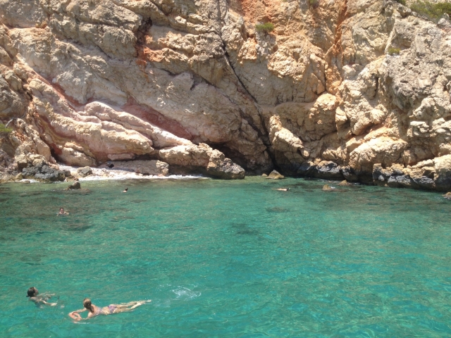  Schwimmen im Mittelmeer 