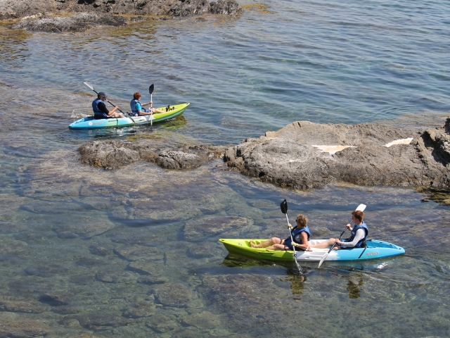 Percorso in kayak dal porto della giungla 